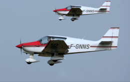 Avions de l'ÉNAC sur lesquels sont formés les élèves pilotes à Saint Yan